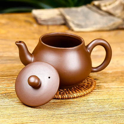 160ml Authentic Yixing Tea Pot Drinkware Purple Clay Teapot Kettle Raw Ore Chinese Handmade Teaware Tie Guanyin Tea Ceremony