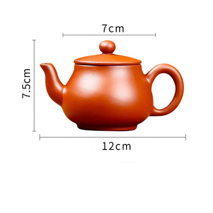 160ml Authentic Yixing Tea Pot Drinkware Purple Clay Teapot Kettle Raw Ore Chinese Handmade Teaware Tie Guanyin Tea Ceremony