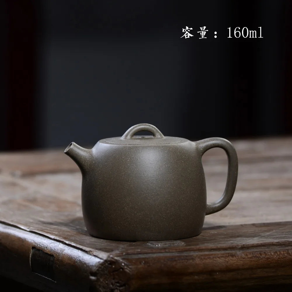 160ml Authentic Zisha teapot Yixing famous handmade purple mud Jinglan Kung Fu tea kettle tea gift set Custom