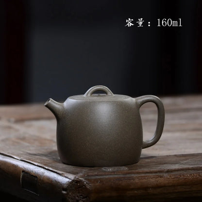 160ml Authentic Zisha teapot Yixing famous handmade purple mud Jinglan Kung Fu tea kettle tea gift set Custom