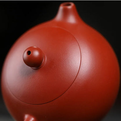 160ml Chinese Yixing Purple Clay Teapots Beauty Kettle Famous Handmade Xishi Tea Pot Raw Ore Dahongpao Zisha Tea Set Teaware