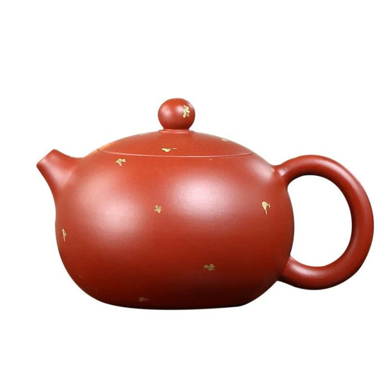 160ml Chinese Yixing Purple Clay Teapots Famous Artists Handmade Xishi Tea Pot Raw Ore Dahongpao mud Kettle Zisha Tea Set
