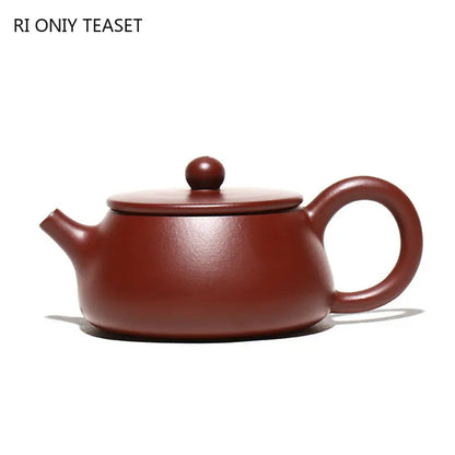 160ml Classic Yixing Handmade Purple Clay Teapots Raw Ore Zhu Mud Stone Scoop Tea Pot Beauty Kettle Chinese Zisha Tea Set