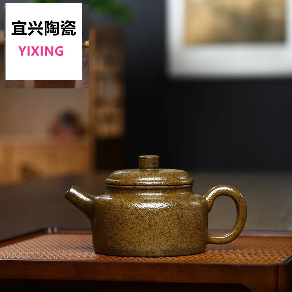 160ml Classic Yixing Raw Ore Purple Clay Teapots Handmade Household Chinese Kung Fu Tea Set Customized Drinkware