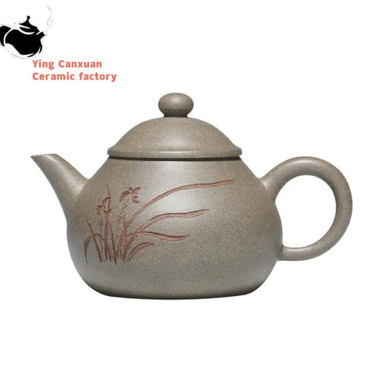 160ml High-end Yixing Purple Clay Teapot Famous Handmade Tea Pot Beauty Kettle Chinese Zisha Tea Set Collection Customized Gifts