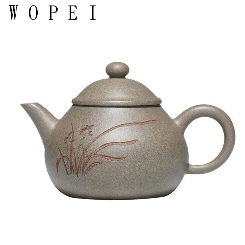 160ml High-end Yixing Purple Clay Teapot Famous Handmade Tea Pot Beauty Kettle Chinese Zisha Tea Set Collection Customized Gifts