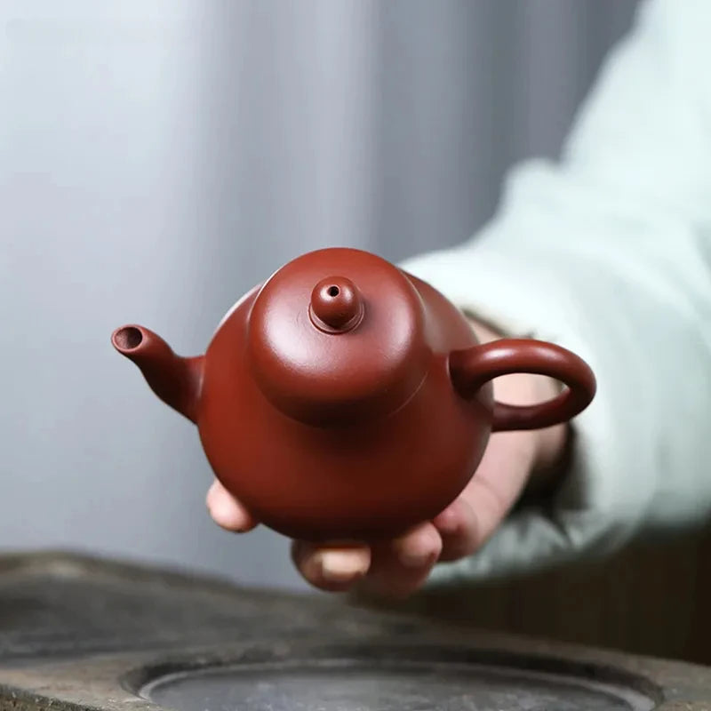 160ml Traditional Dahongpao Beauty Teapot Yixing Purple Clay Filter Tea Infuser Chinese Tea Ceremony Accessories Zisha Tea Pot