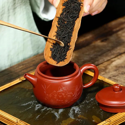 160ml Traditional Yixing Handmade Purple Clay Teapots Raw Ore Dahongpao Mud Tea Pot Kettle Chinese Zisha Teaware Tea Set