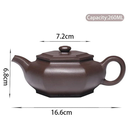 160ml Vintage Pottery Teapots Handmade Exquisite Ceramic Kettle Travel Portable Tea Pot Chinese Home Tea Set Drinkware Gifts