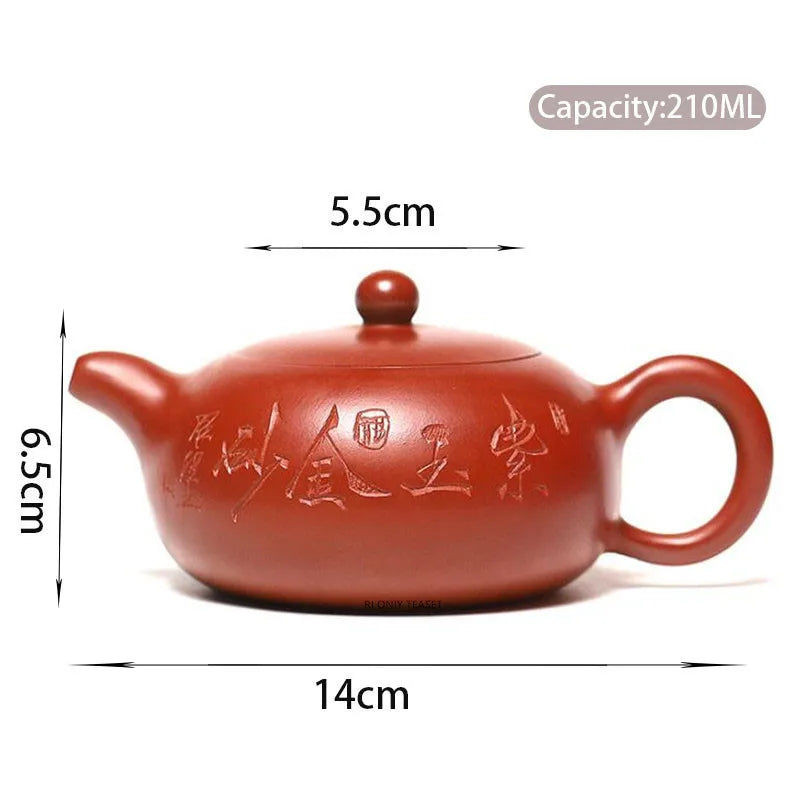 160ml Vintage Pottery Teapots Handmade Exquisite Ceramic Kettle Travel Portable Tea Pot Chinese Home Tea Set Drinkware Gifts