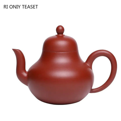 160ml Yixing Purple Clay Teapots Famous Artists Handmade Tea Pot Raw Ore Dahongpao Mud Kettle Chinese Zisha Tea Set Teaware