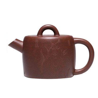 160ml Yixing Purple Clay Teapots Handmade Tea Pot Raw Ore Purple Mud Kettle Chinese High-end Zisha Tea Set Collection Gifts