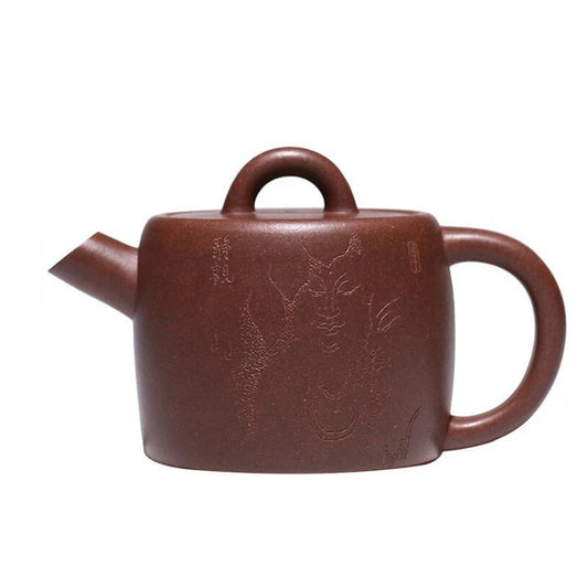 160ml Yixing Purple Clay Teapots Handmade Tea Pot Raw Ore Purple Mud Kettle Chinese High-end Zisha Tea Set Collection Gifts