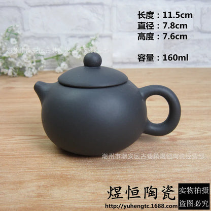 160ml Yixing Small Capacity Purple Clay Teapot Chinese Famous Artists Handmade Xishi Tea Pot Beauty Kettle Zisha Tea Set Teaware