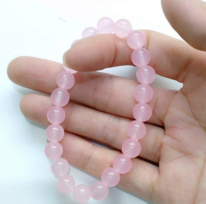 6/8/10/12/14Mm Natural Mixed Multicolor Jade Round Gemstone Beads Bracelet 7.5"