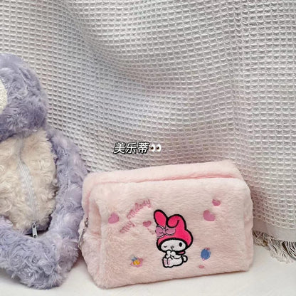 Cinnamoroll My Melody Pochacco Kuromi Cosmetic Bag Storage Bags Pencil Case