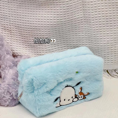 Cinnamoroll My Melody Pochacco Kuromi Cosmetic Bag Storage Bags Pencil Case