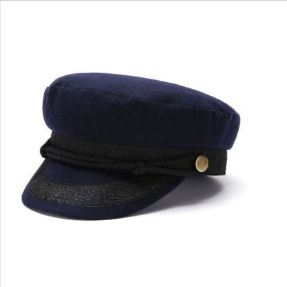 Sailor Hat Fisherman Yacht Style Sailing Violin Player Sailor Hat Cotton Captain