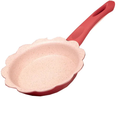 16CM Aluminum Baby Food Supplement Pot Stockpots Maifan Stone Children Milk Pot Soup Pot Noodle Omelette Pot  Kitchen Supplies
