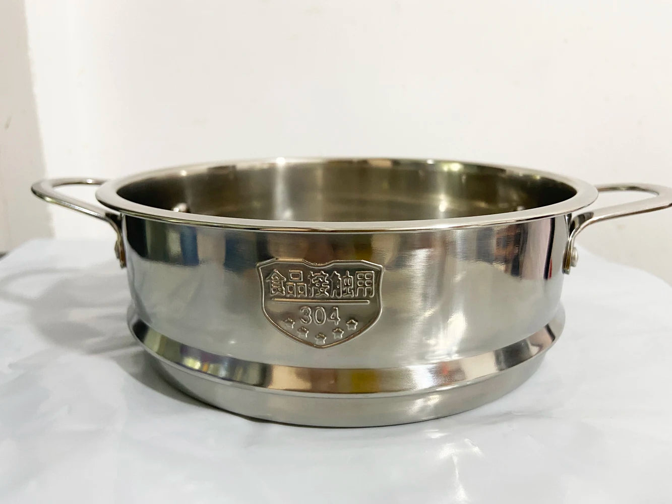 16CM Aluminum Baby Food Supplement Pot Stockpots Maifan Stone Children Milk Pot Soup Pot Noodle Omelette Pot  Kitchen Supplies