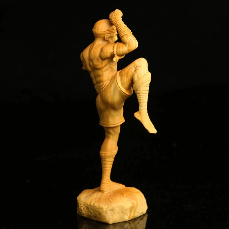 16CM The Legend, The Blind Monk Game People Wooden Statues Wall Statue Home Decoration Decoration Accessories