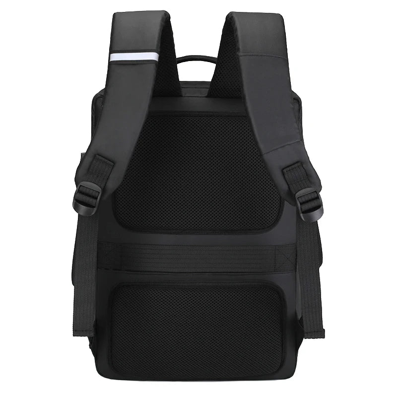 17.3''Laptop Backpack For Men High Quality Bag Commuting Business Backpack Plastic Waterproof Bag Work Hard Shell Computer Bag