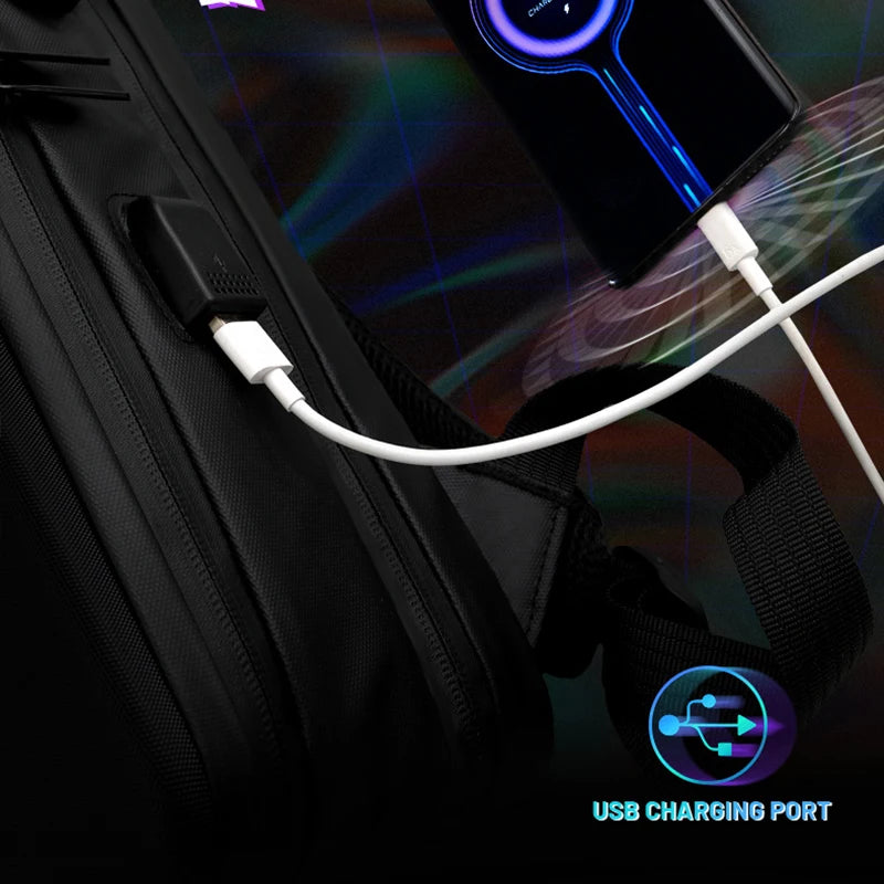 17.3''Laptop Backpack For Men High Quality Bag Commuting Business Backpack Plastic Waterproof Bag Work Hard Shell Computer Bag
