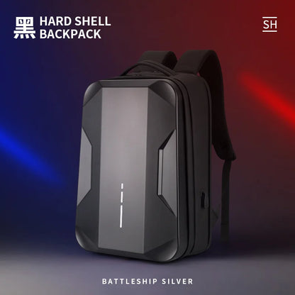 17.3''Laptop Backpack For Men High Quality Business Backpack Hard Shell Waterproof Travel Bag With USB Charging Computer Bag