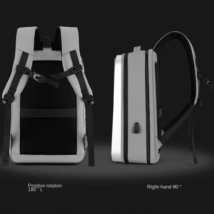 17.3''Laptop Backpack For Men High Quality Business Backpack Hard Shell Waterproof Travel Bag With USB Charging Computer Bag