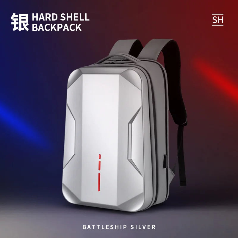 17.3''Laptop Backpack For Men High Quality Business Backpack Hard Shell Waterproof Travel Bag With USB Charging Computer Bag