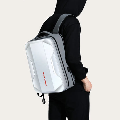 17.3''Laptop Backpack For Men High Quality Business Backpack Hard Shell Waterproof Travel Bag With USB Charging Computer Bag