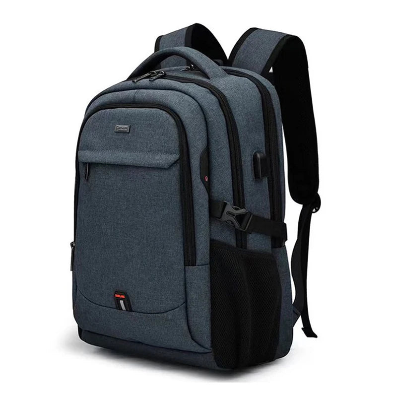 17.3''Large Capacity Backpack Oxford Bag USB Port Business Bag Laptop Backpack For Men Multifunctional Backpack Camping backpack