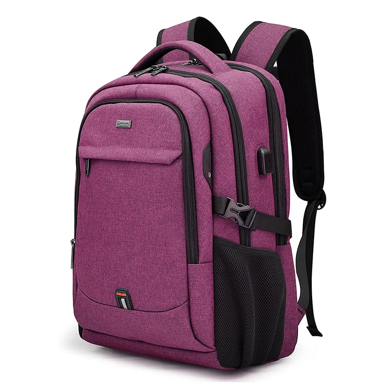 17.3''Large Capacity Backpack Oxford Bag USB Port Business Bag Laptop Backpack For Men Multifunctional Backpack Camping backpack