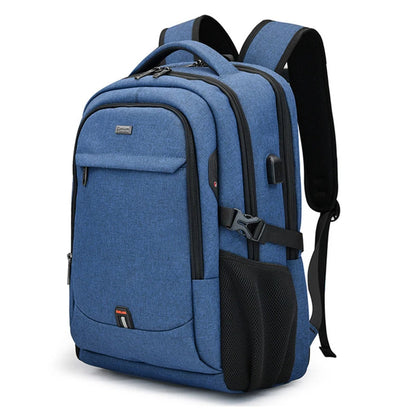 17.3''Large Capacity Backpack Oxford Bag USB Port Business Bag Laptop Backpack For Men Multifunctional Backpack Camping backpack