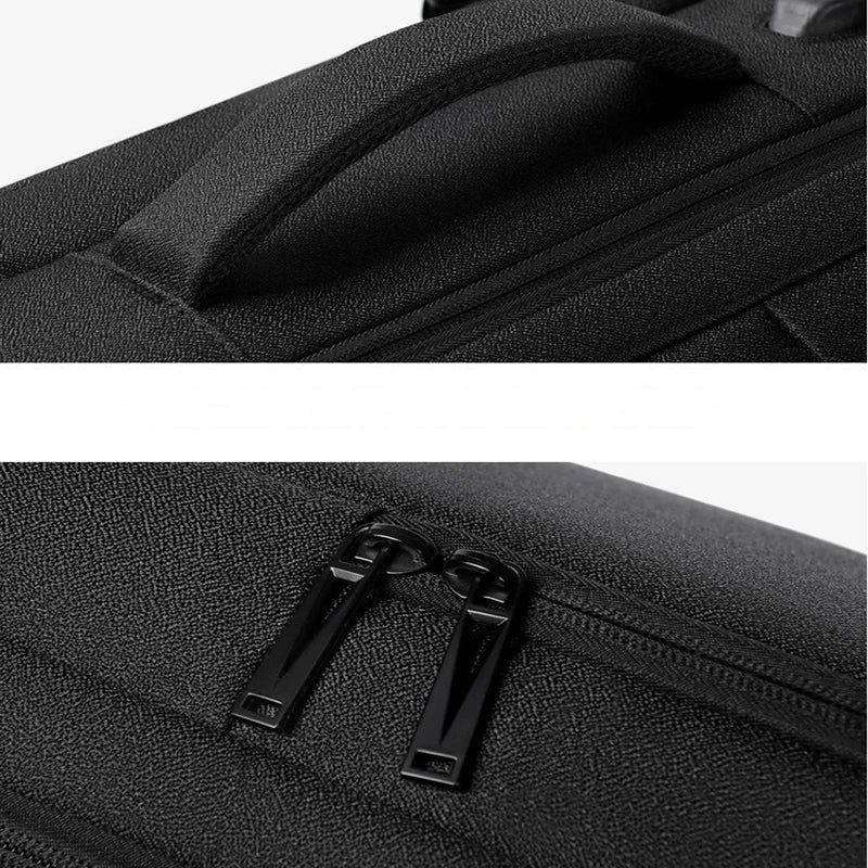 17.3''Large Capacity USB Port Multi-functional Business Laptop Backpack For Men Outdoor Travel Bag Oxford Waterproof Schoolbag