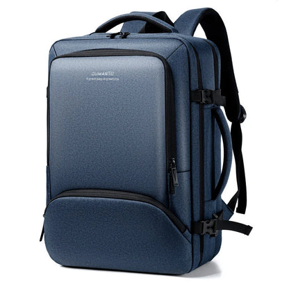 17.3''Large Capacity USB Port Multi-functional Business Laptop Backpack For Men Outdoor Travel Bag Oxford Waterproof Schoolbag