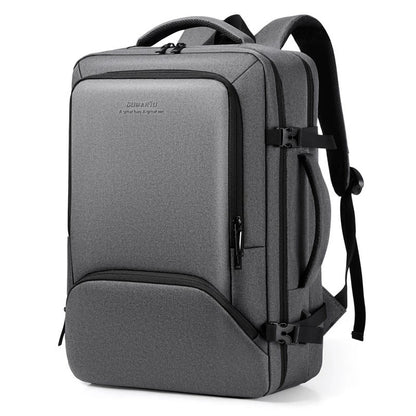 17.3''Large Capacity USB Port Multi-functional Business Laptop Backpack For Men Outdoor Travel Bag Oxford Waterproof Schoolbag
