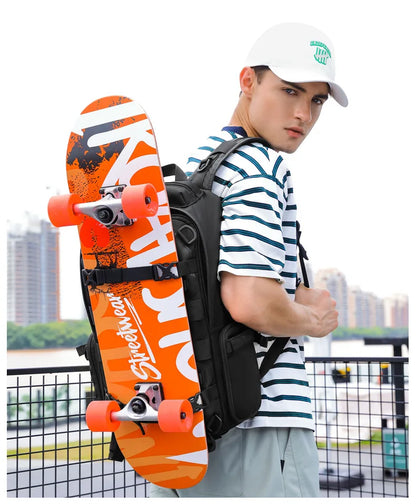17.3 inch Military tactical shoulder Men  Travel Backpack Outdoor Waterproof Rider Cycling Sports Motorcycle Helmet Backpack