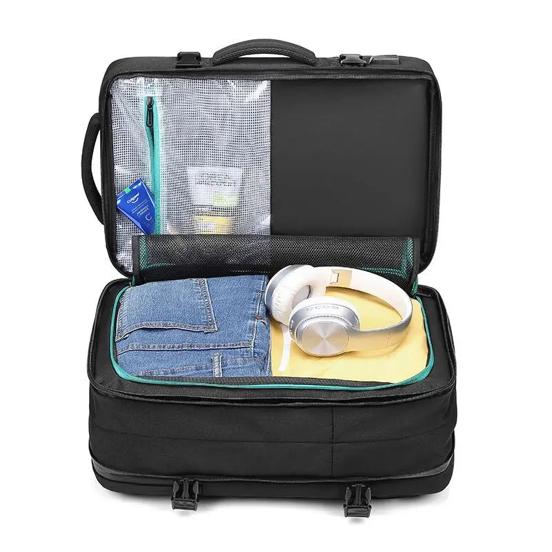 17.3 inch USB Recharging Laptop Backpack Extended High capacity Backpack  woman waterproof travel bag men Business Backpack