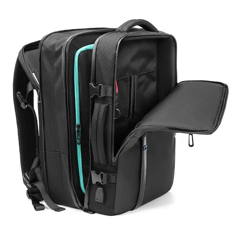 17.3 inch USB Recharging Laptop Backpack Extended High capacity Backpack woman waterproof travel bag men Business Backpack
