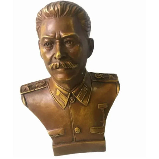 17 CM Bronze statue of the great man of the world Karl Marx, Stalin