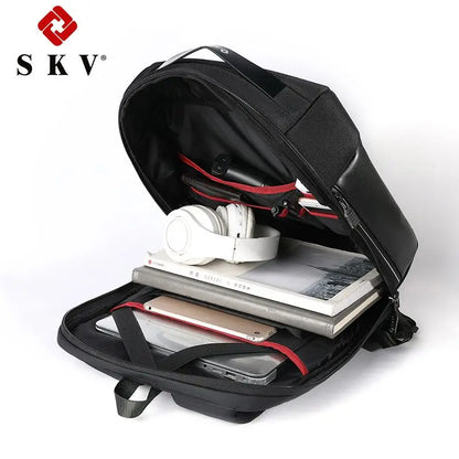 17 inch Business Backpack Men Luxury Anti-theft Waterproof School Laptop s USB Charging Travel Bag Aesthetic Design