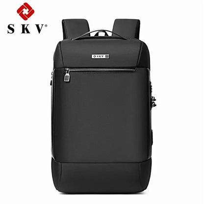 17 inch Business Backpack Men Luxury Anti-theft Waterproof School Laptop s USB Charging Travel Bag Aesthetic Design