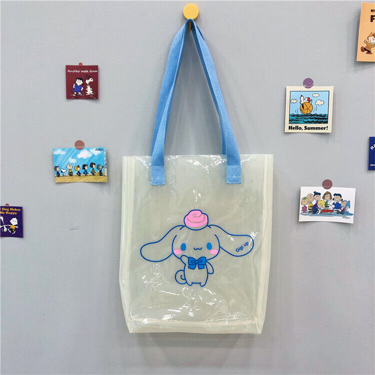 Kuromi My Melody Cinnamoroll Transparent Crossbody Bag Shoulder Bag Handbag Gift