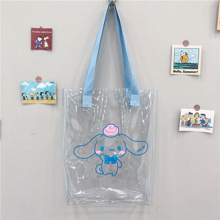 Kuromi My Melody Cinnamoroll Transparent Crossbody Bag Shoulder Bag Handbag Gift