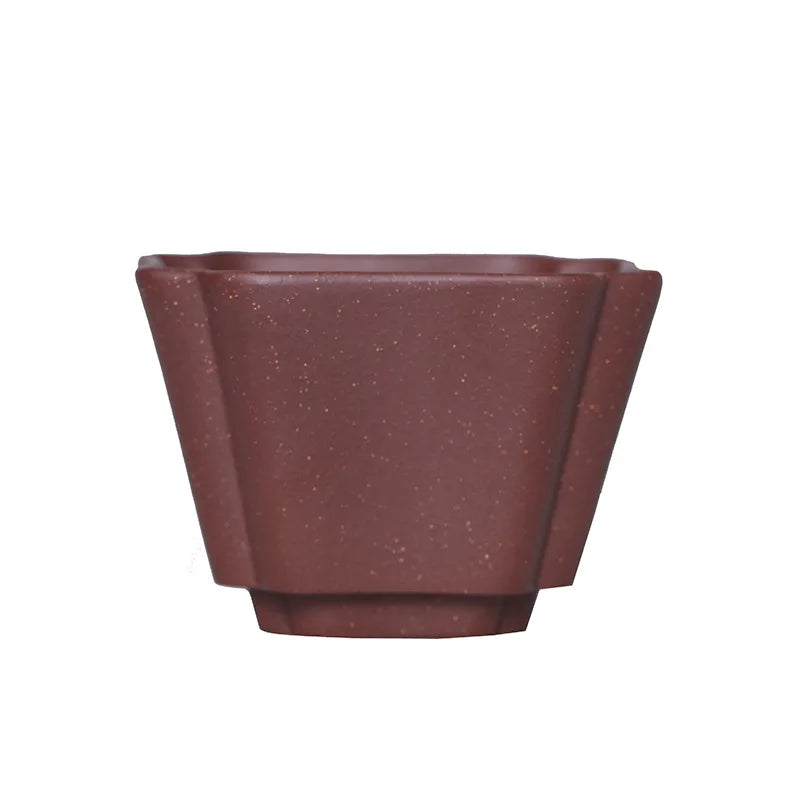 170cc Chinese Yixing Purple Clay Teacup Portable Meditation Cup Handmade Boutique Tea Bowl Master Cup Customized Tea Set