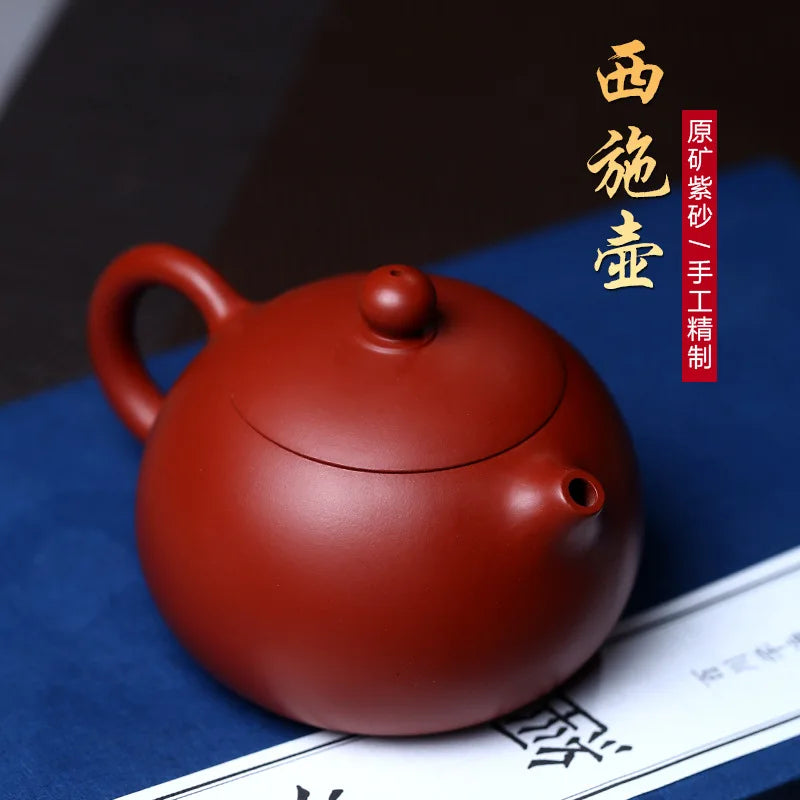 170cc Chinese Yixing Purple Clay Teapot Teaware Household Tea Ceremony Gifts Portable Authentic Handmade dahongpao Tea Pots