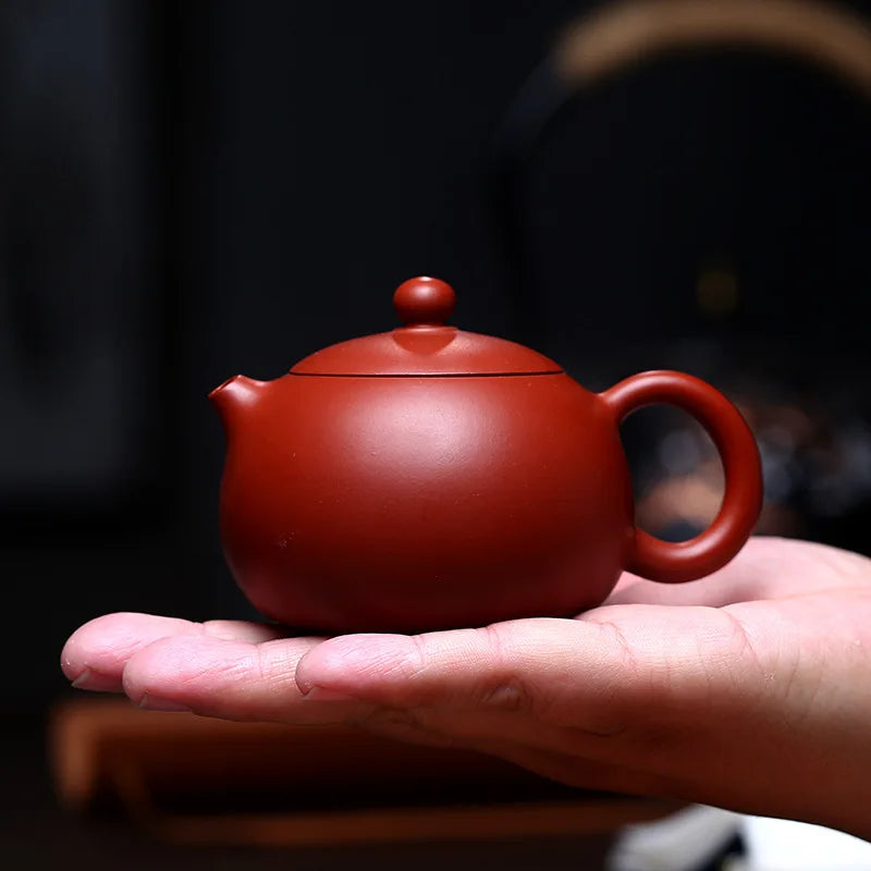 170cc Chinese Yixing Purple Clay Teapot Teaware Household Tea Ceremony Gifts Portable Authentic Handmade dahongpao Tea Pots
