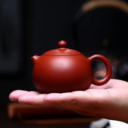 170cc Chinese Yixing Purple Clay Teapot Teaware Household Tea Ceremony Gifts Portable Authentic Handmade dahongpao Tea Pots