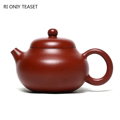 170ml Authentic Chinese Yixing Purple Clay Teapots Famous Artists Handmade Dahongpao Mud Tea Pot Kettle Zisha Tea Set Teaware